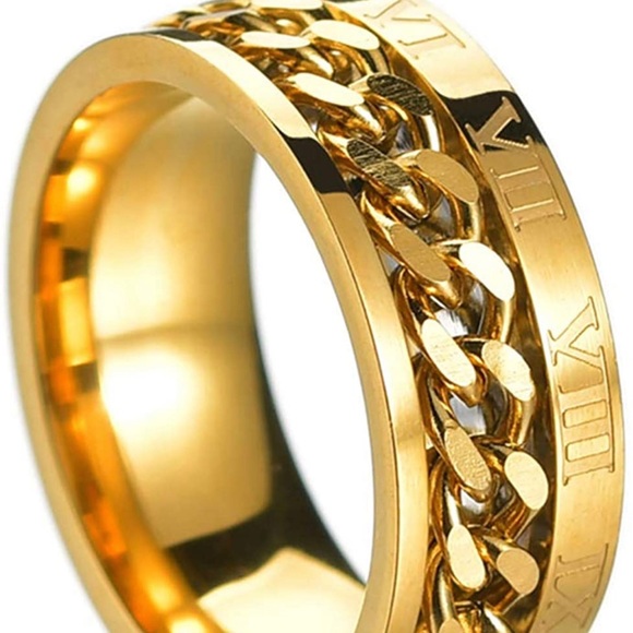 Stress relieving custom made mens ring! Wear everyday never fade guarantee! Wow! - Picture 3 of 4